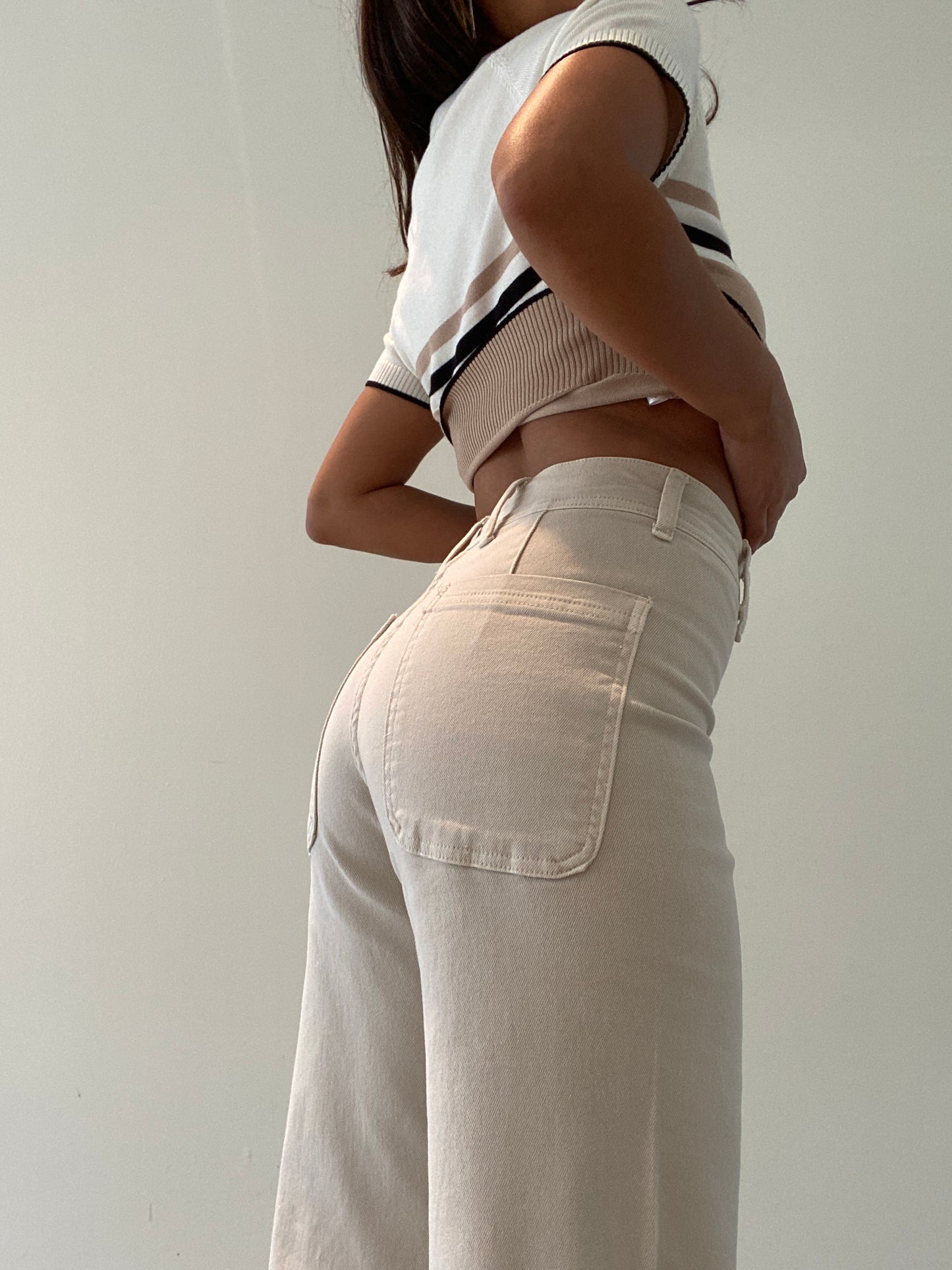 Blues Wide Leg Jean