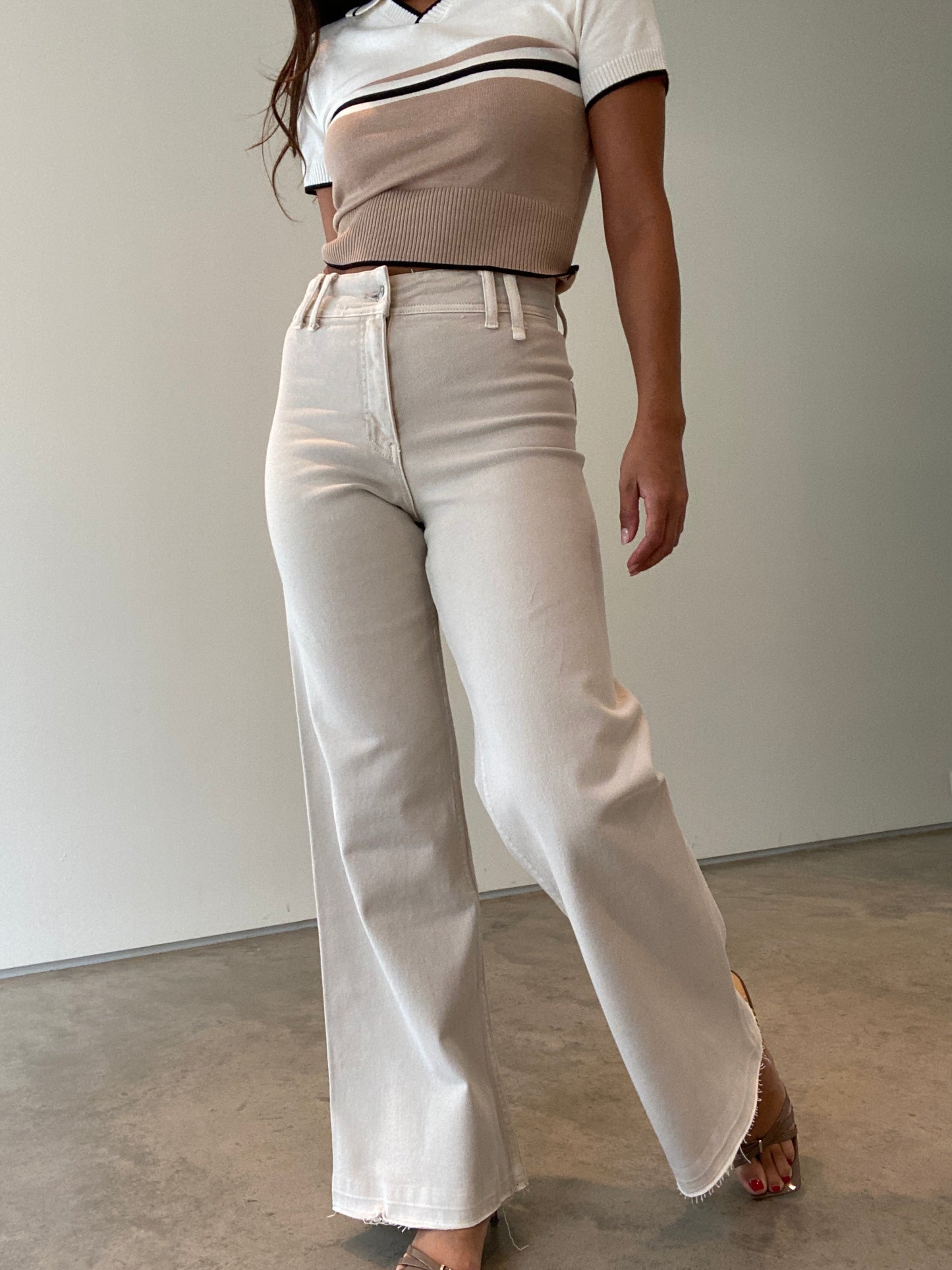 Blues Wide Leg Jean