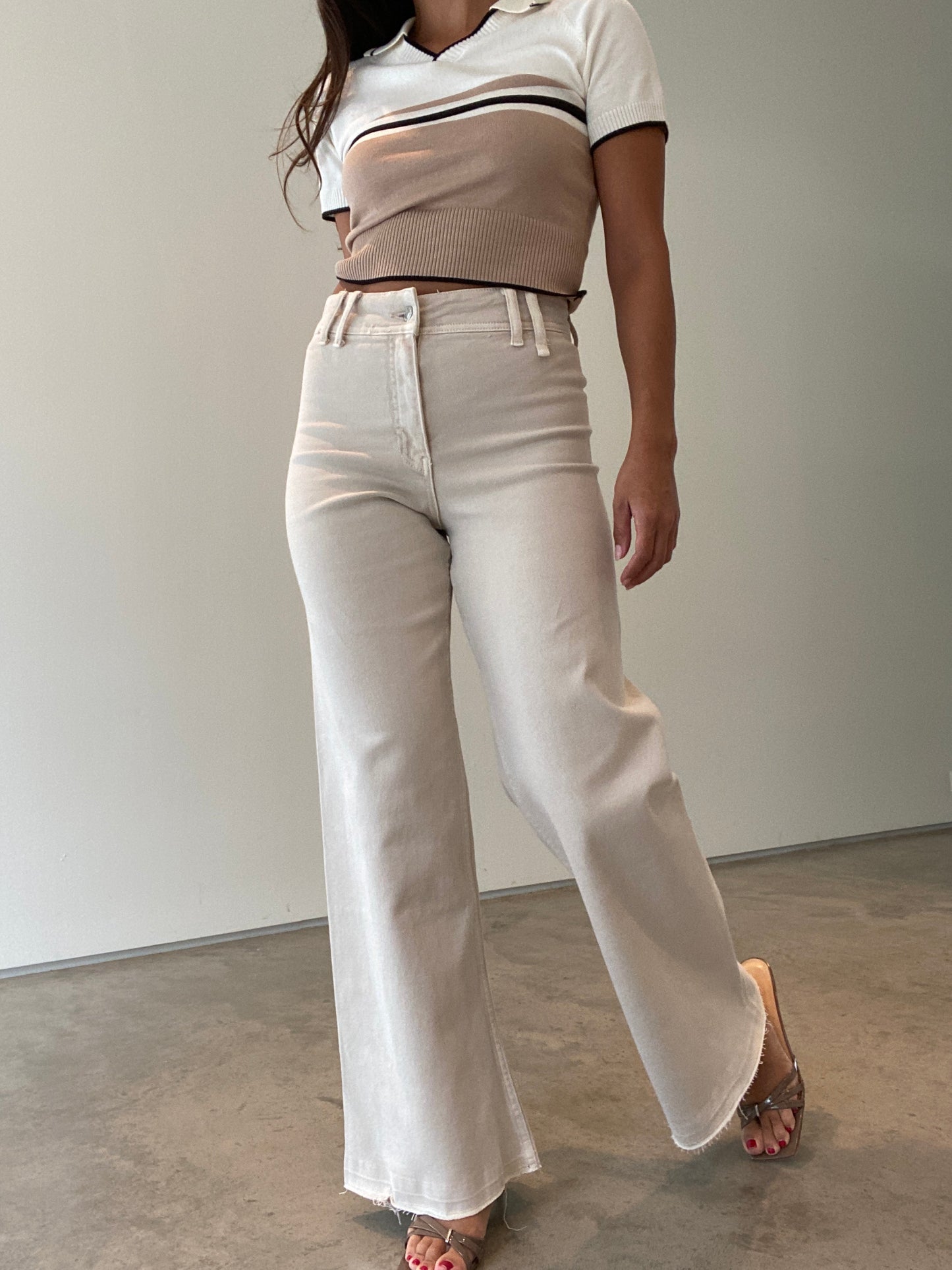 Blues Wide Leg Jean