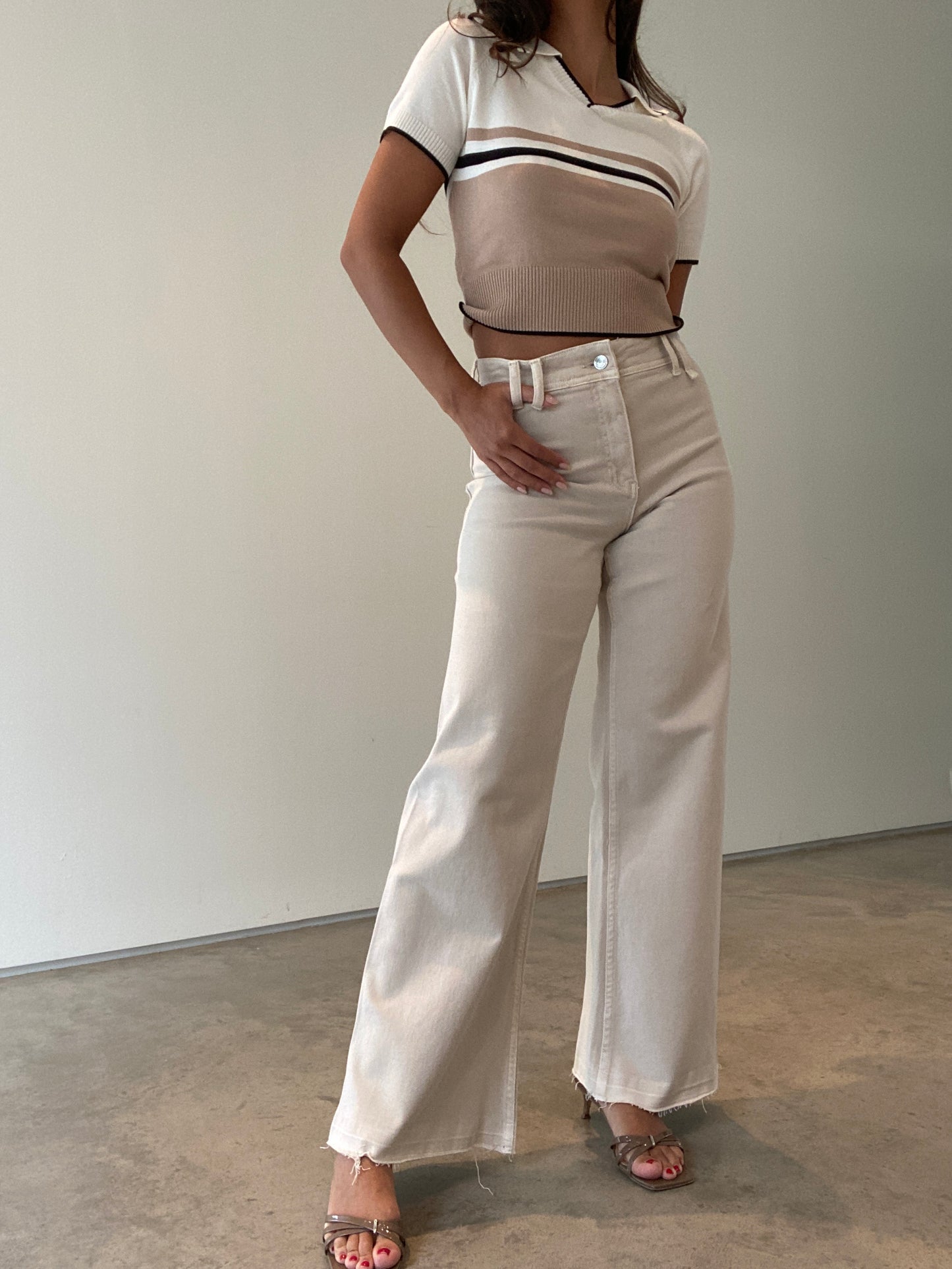Blues Wide Leg Jean