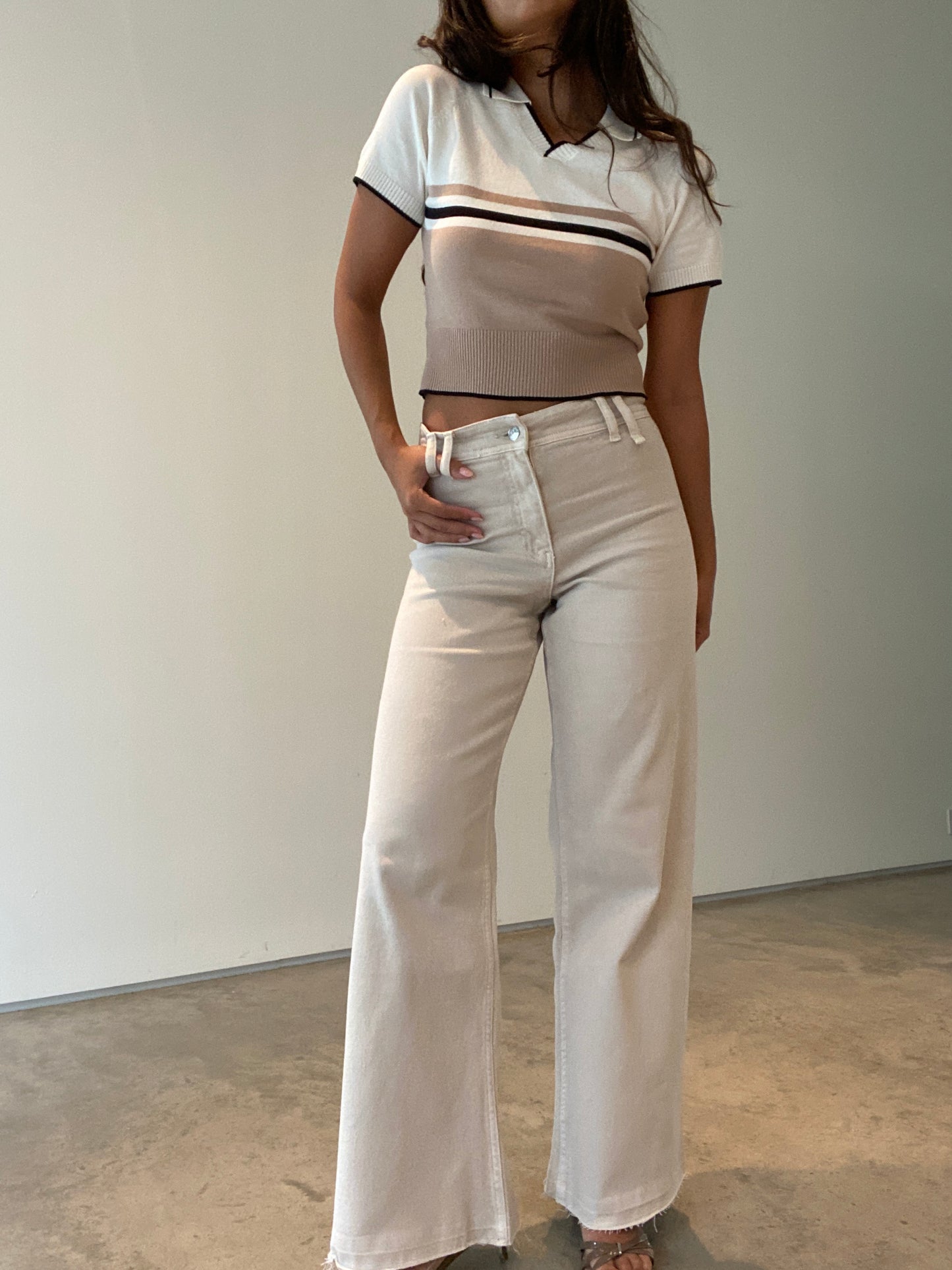 Blues Wide Leg Jean