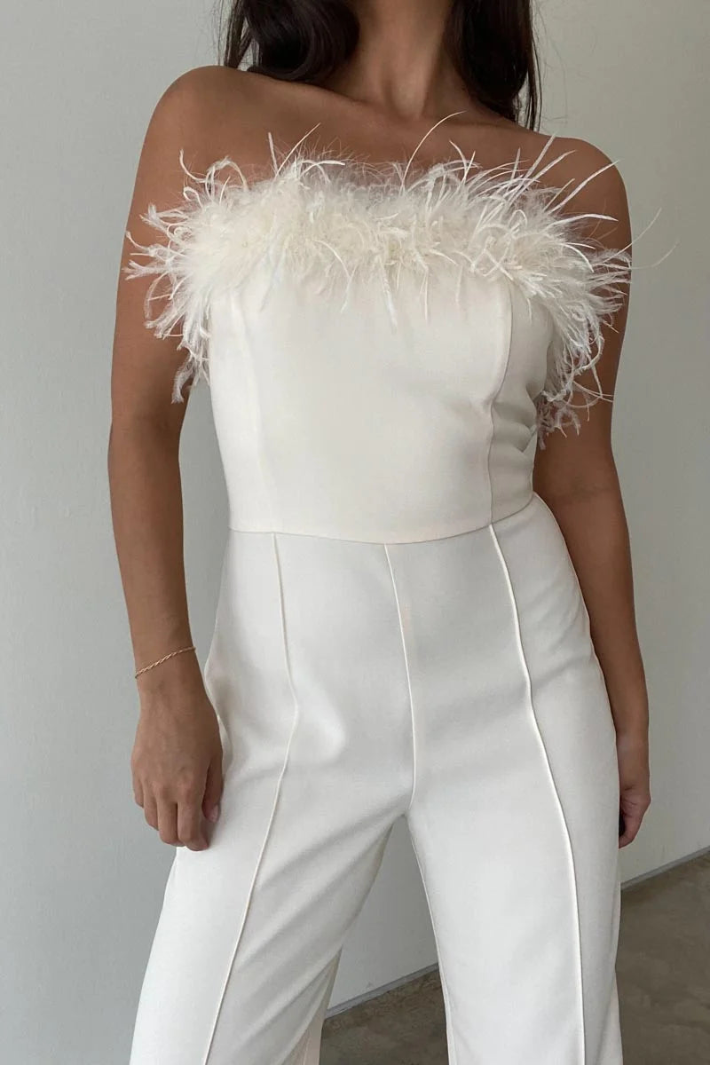 Hali Strapless Jumpsuit