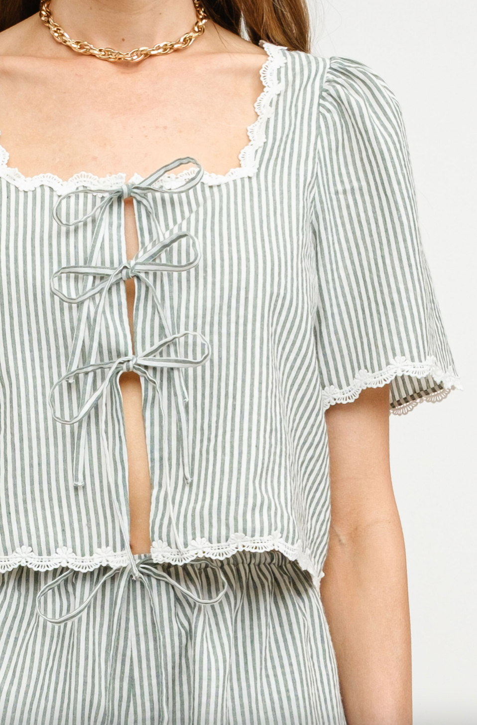 Faraway Tie Top