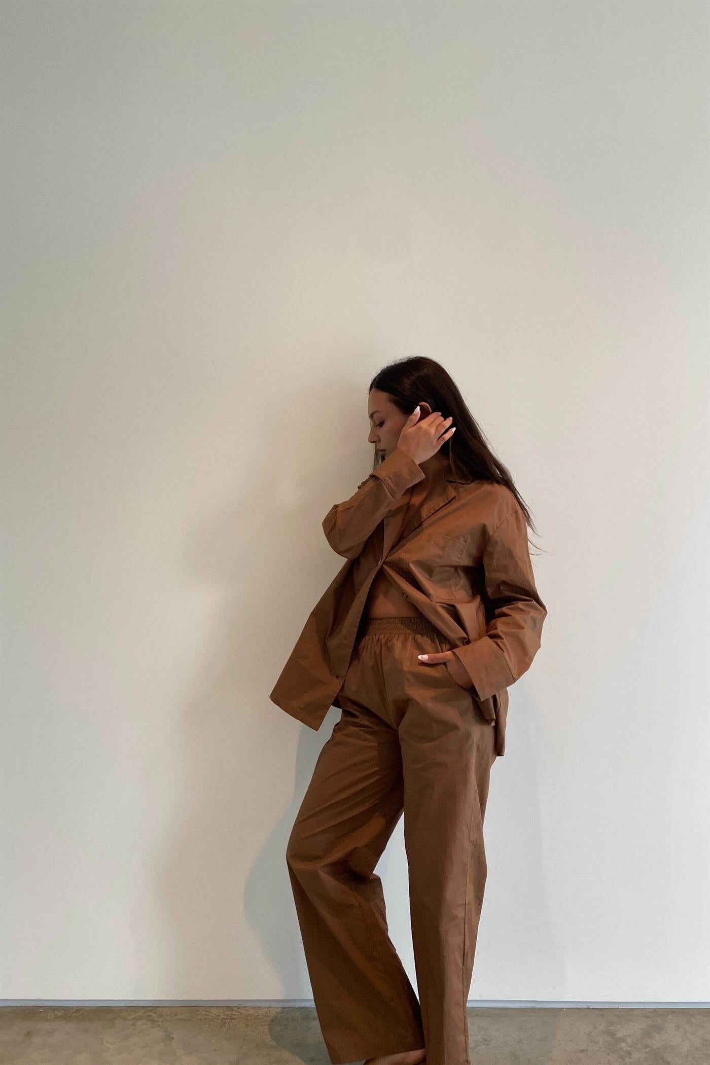 La Vida Button Up Top