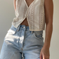 Sidni Crochet Vest