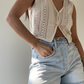 Sidni Crochet Vest